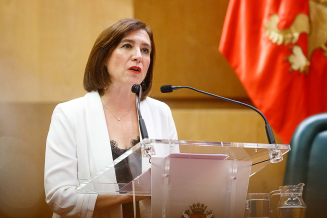 Debate sobre el estado de la ciudad en el Ayuntamiento de Zaragoza: Sara Fernández
