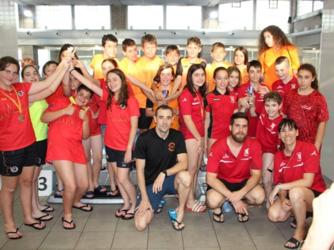 Integrantes de los equipos de Calatayud, Andorra y Stadium Venecia