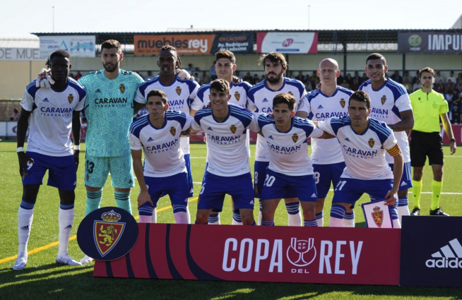Foto del partido Diocesano-Real Zaragoza, de la Copa del Rey
