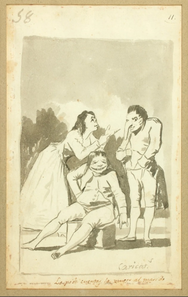  Los dibujos más escatológicos y groseros de Goya se subastan en Francia