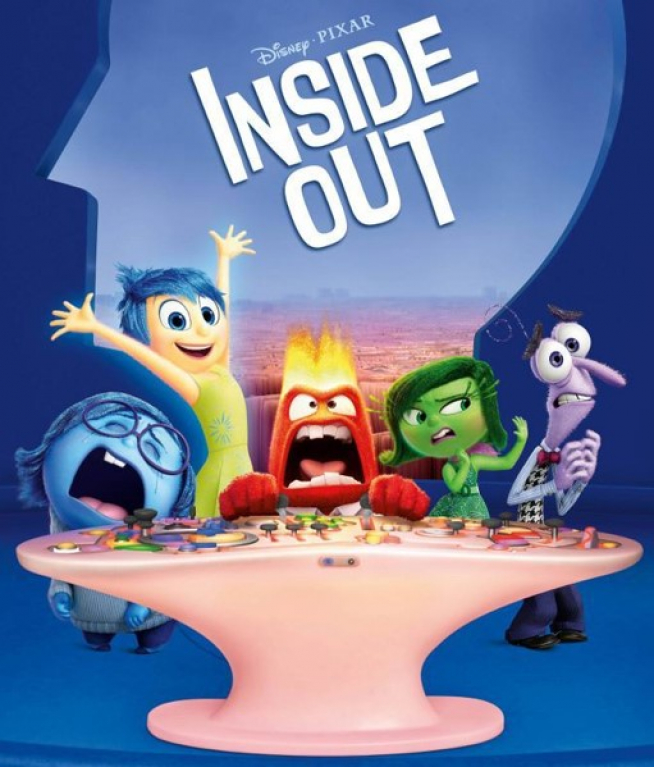 Tristeza, alegría, ira, asco y miedo en la película ‘Inside out’, de la que Ekman fue asesor.