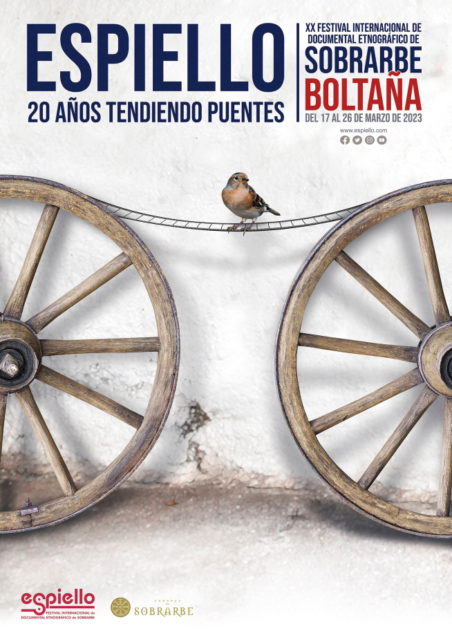 Cartel de la XX edición de Espiello, obra de Cristóbal Aguiló Domínguez.
