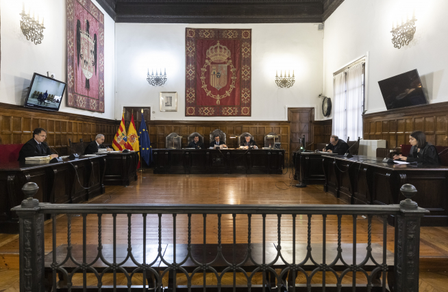 La vista por el recurso se celebró en la Sala de lo Criminal del Tribunal Superior de Justicia de Aragón