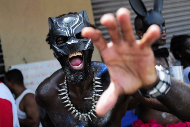 Black Panther Masquerade Mask