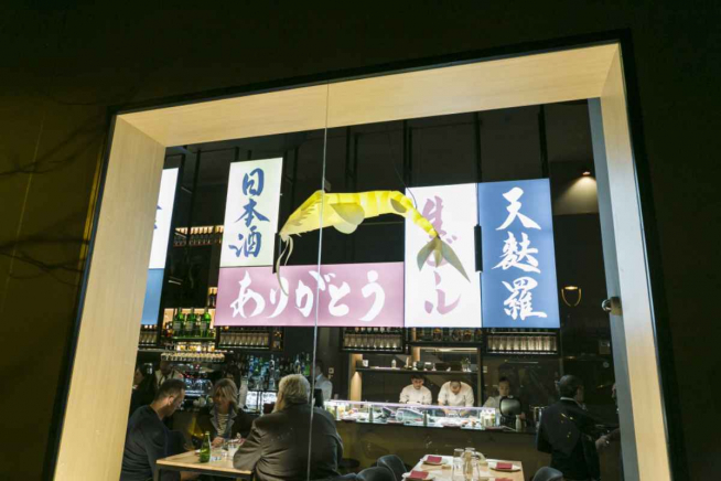 Un 'look' japonés contemporáneo para este restaurante de la avenida de Cesáreo Alierta
