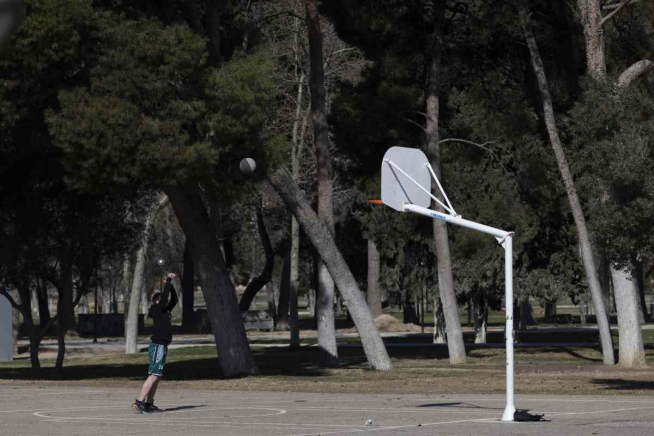 La reforma busca fomentar el uso del parque a través de la práctica deportiva