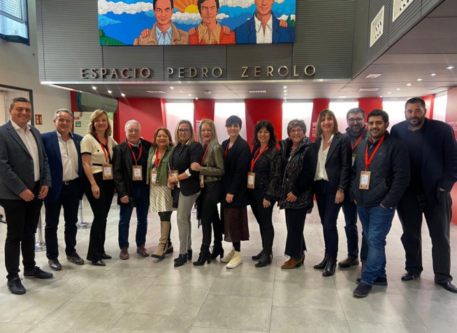 Representación aragonesa en el Comité Federal del PSOE.