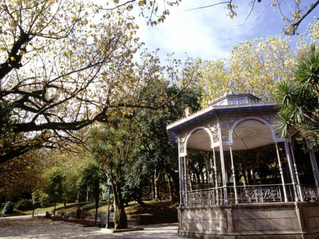 Parque de la Alameda en Santiago