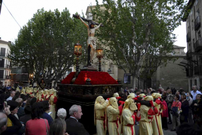Costaleros del Cristo del Perdón Huesca