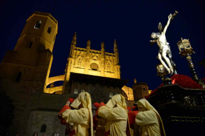 Procesión del Santo Entierro en Huesca