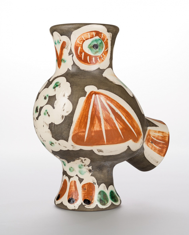 Una pieza de cerámica de Pablo Ruiz Picasso.