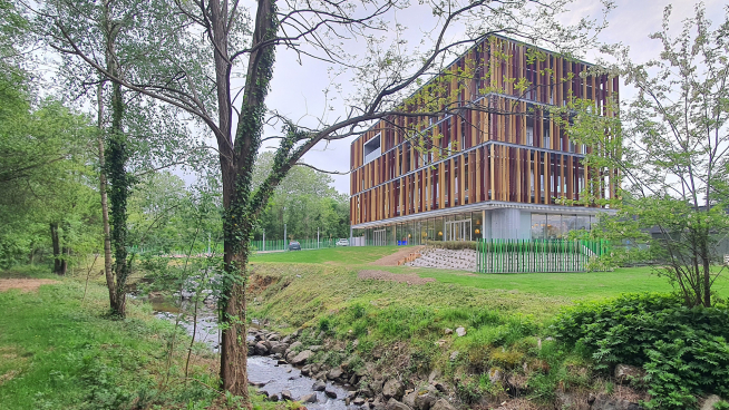 El proyecto de la nueva sede de la empresa Agur, seleccionado para los Premios Arquitectura.