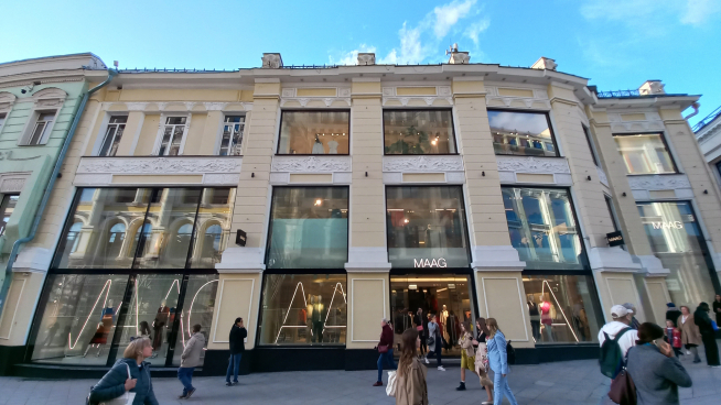 Maag, el sustituto de Zara en Rusia, causa furor en su apertura