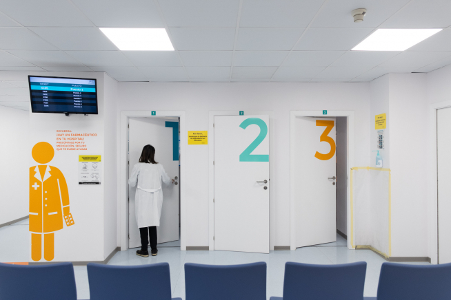 Unidad de Atención Farmacéutica de Pacientes Externos del Hospital Miguel Servet.