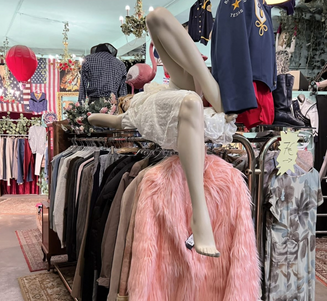 Flamingo tienda vintage shop