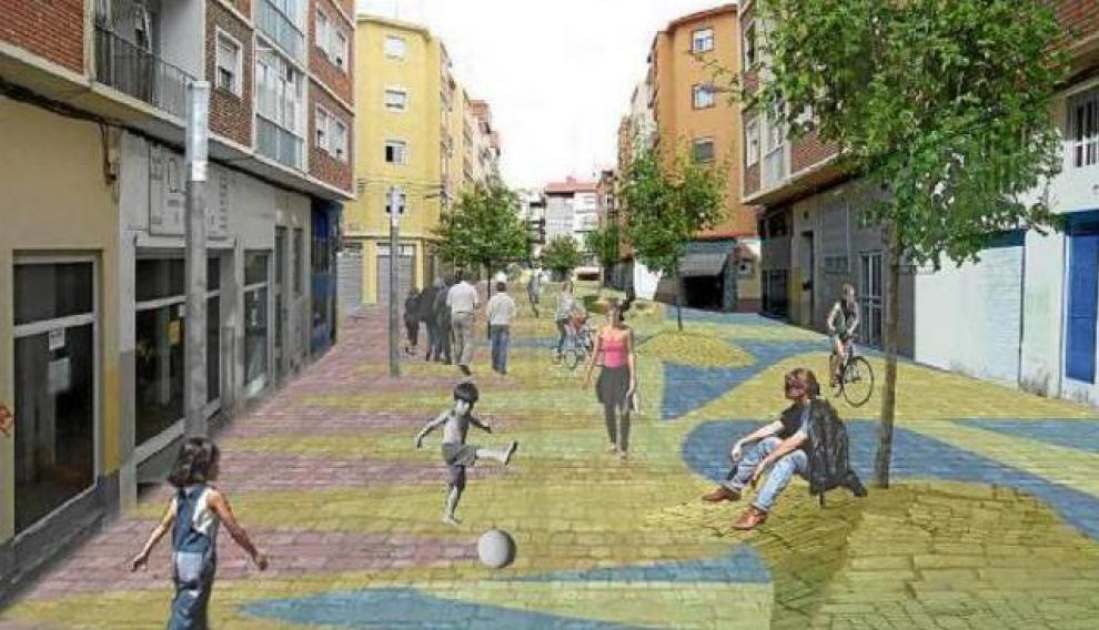 Proyecto de 'isla' de San José en Zaragoza