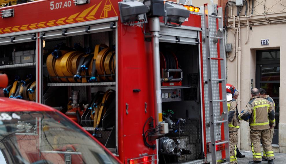 Incendio en L'Hospitalet