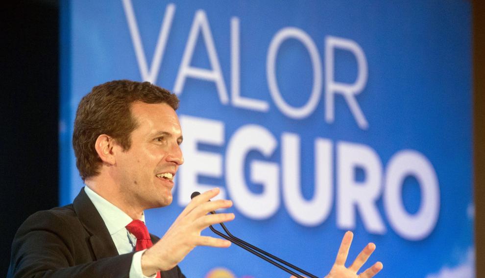 El líder del Partido Popular, Pablo Casado.