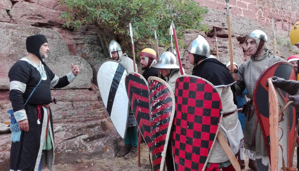 Recreaciones medievales en Peracense.