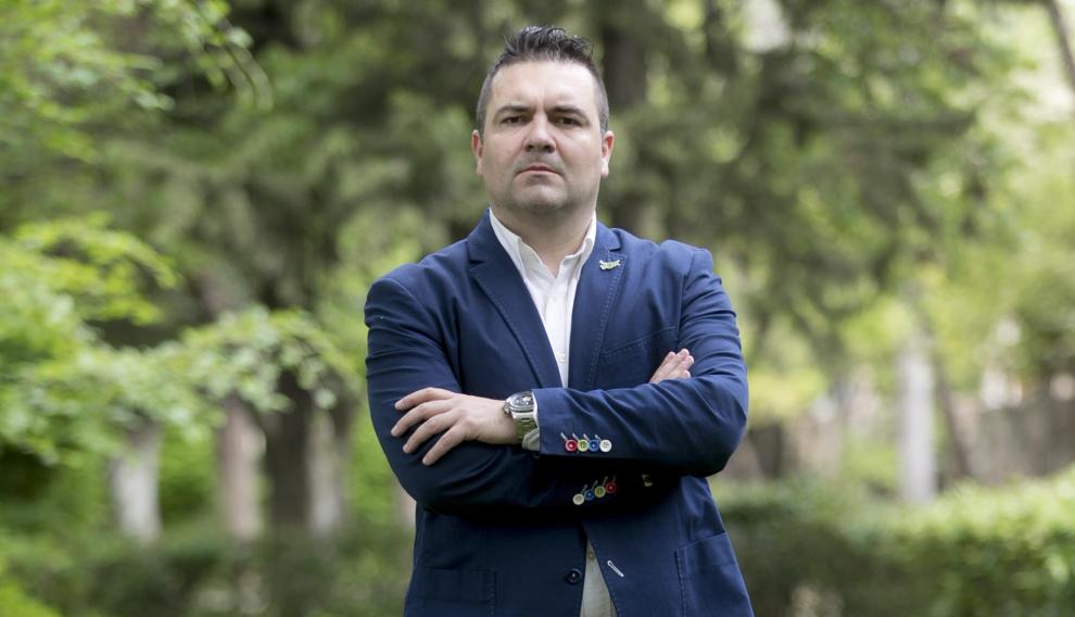 Candidato de Vox al Ayuntamiento de Huesca, Antonio Laborda.
