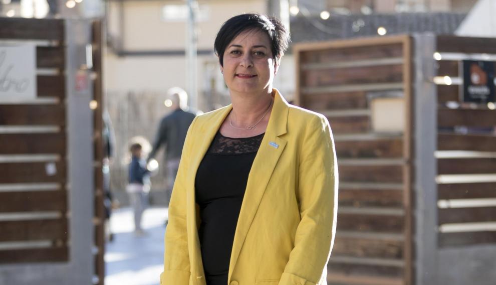 Candidata de CHA al ayuntamiento de Huesca, Sonia Alastruey