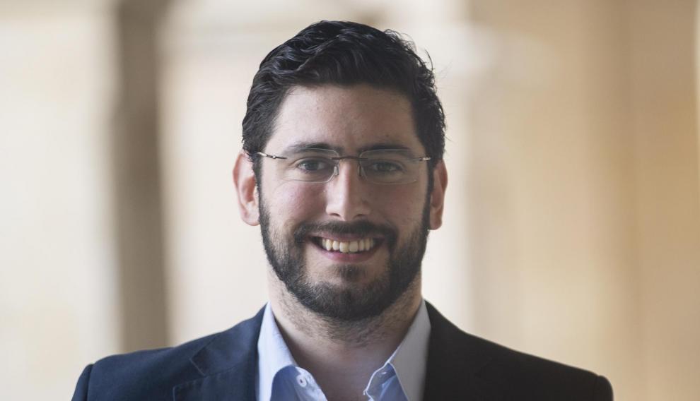 Alejandro Nolasco, candidato de VOX a la Alcaldia de Teruel en las elecciones municipales.