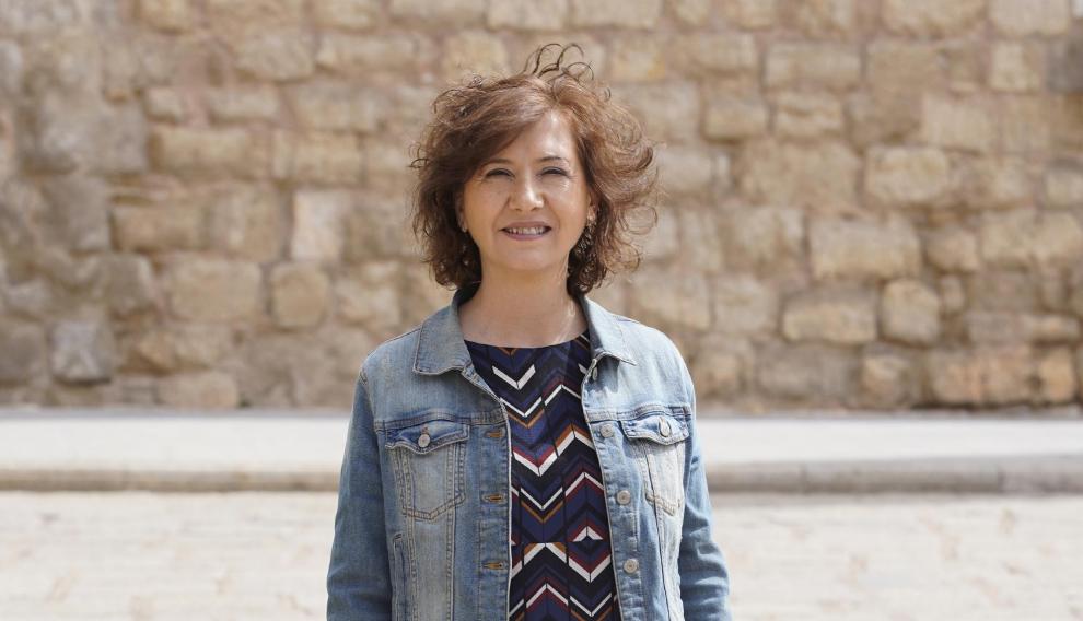 Marisa Romero, candidata por CHA a la alcaldía del ayuntamiento de Teruel.