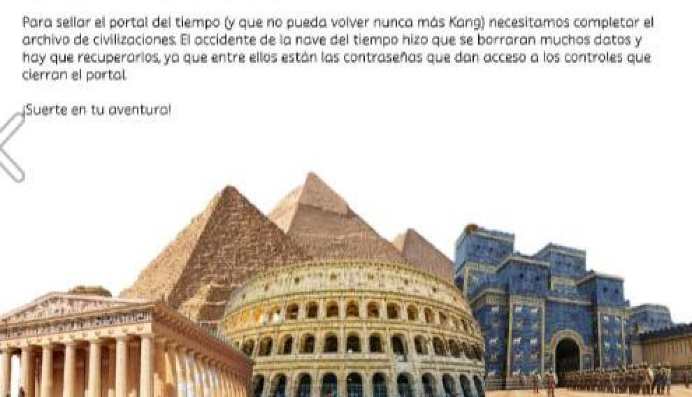 Una de las páginas del libro digital