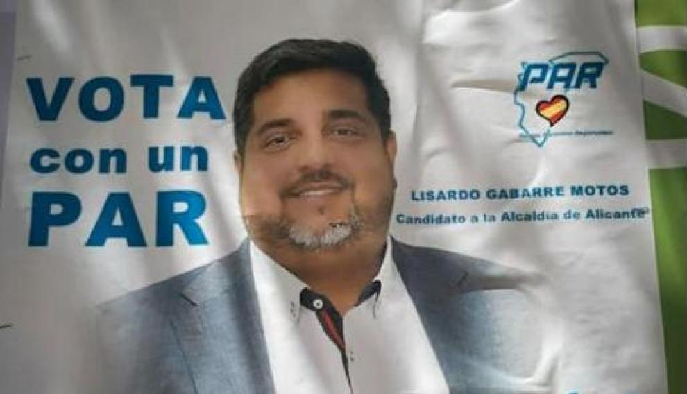 Un cartel del artido Alicantino Regionalista
