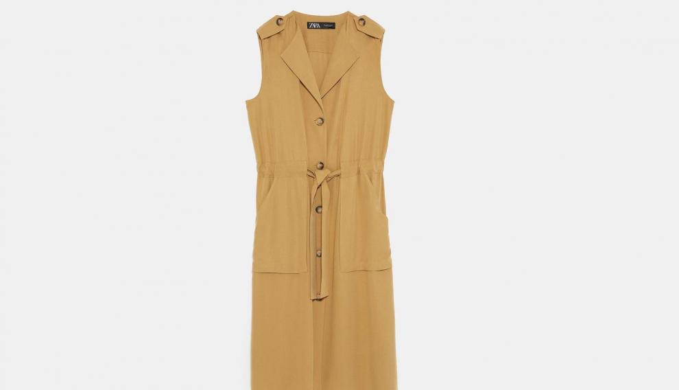 Vestido Chaleco Zara