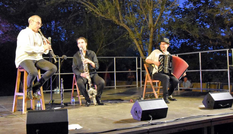 Actuación de Trivium Klezmer el viernes en el monasterio de Casbas