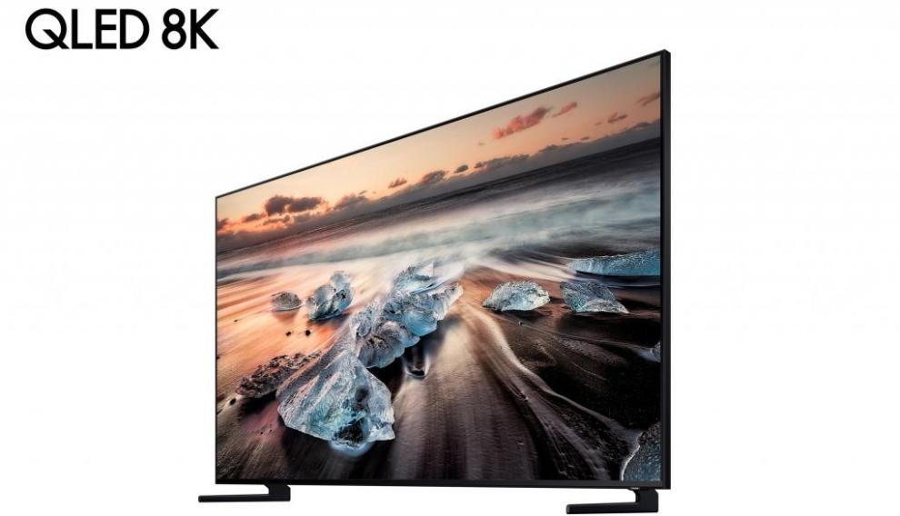 La QLED 8K de Samsung incorpora un sistema que reduce las conexiones y la alimentación a un único cable de la tele a la base