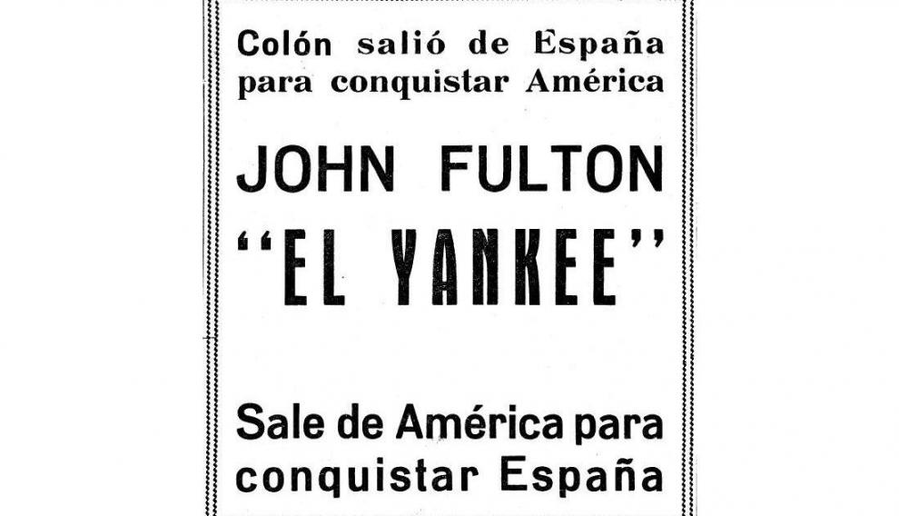 Anuncio publicado en HERALDO, en 1958