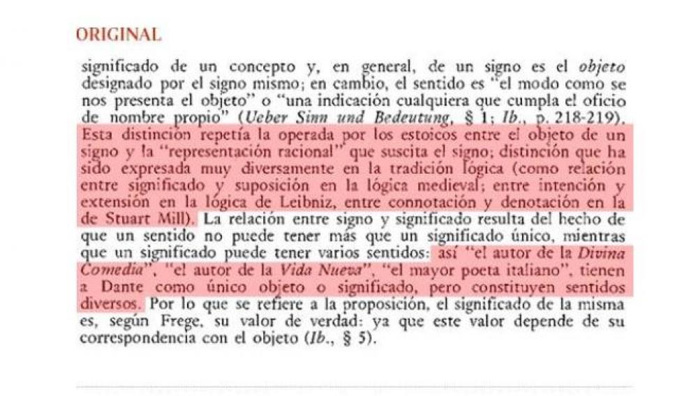 Plagio de Manuel Cruz