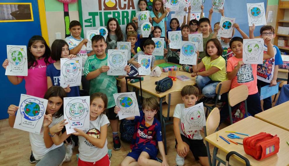 El giroscopio de los alumnos de 2º del Colegio Bajo Aragón Marianistas