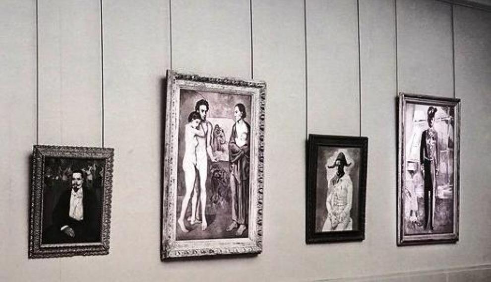 La vida, Pablo Picasso, 1903, expuesto en el Jeu de Paume de Paris en 1932.