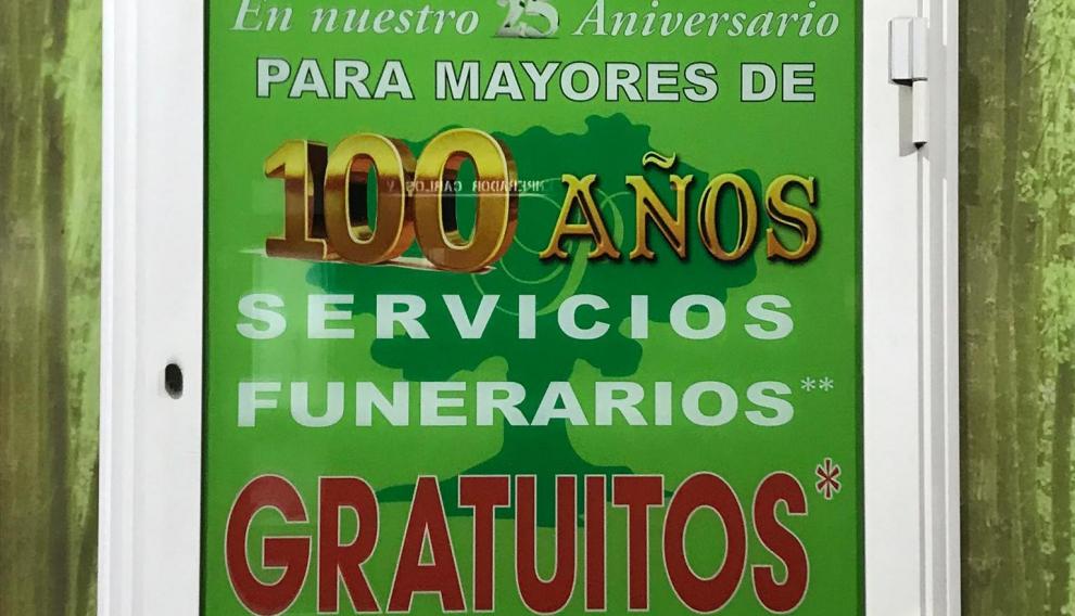 Oferta de la funeraria