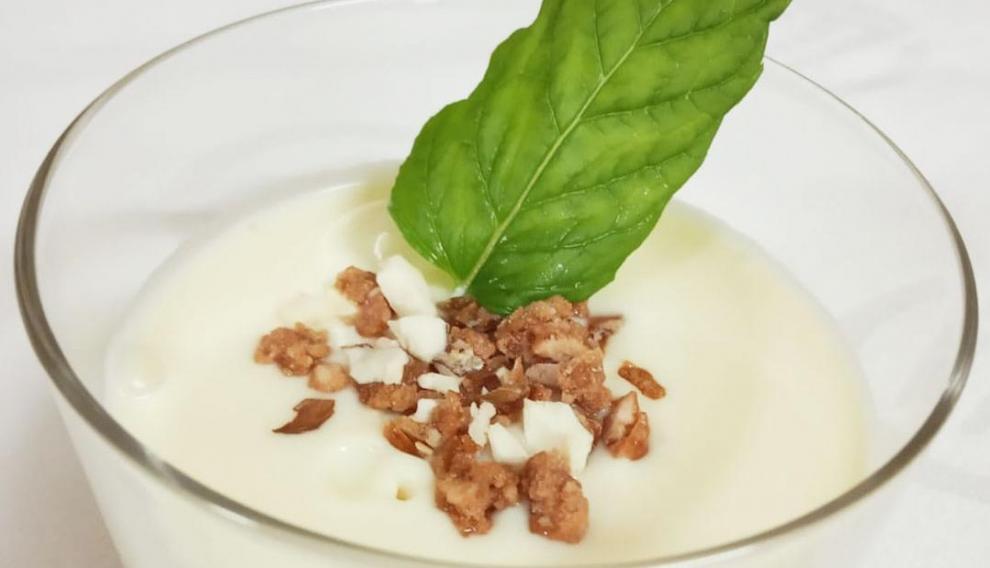 El tercer premio ha recaído en el Restaurante Flor con un postre de calabaza.