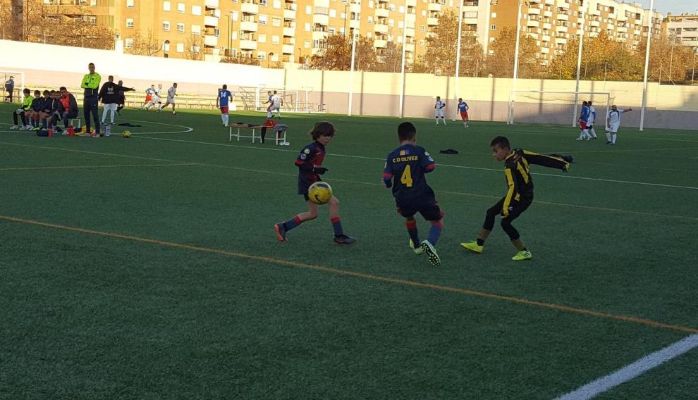 Fútbol. Benjamín Preferente- Balsas vs. CD Oliver.