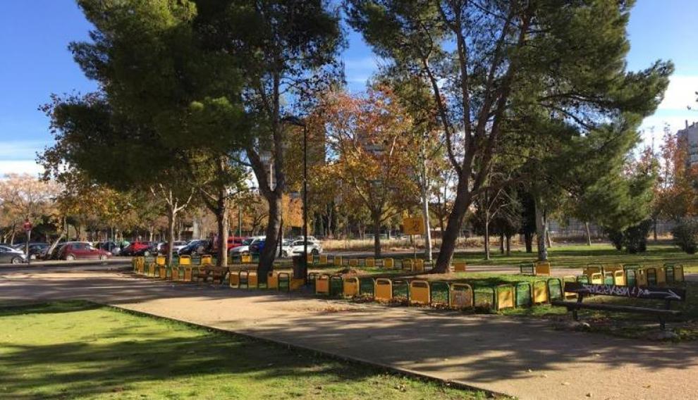 Jardines de Avempace, en La Bozada.