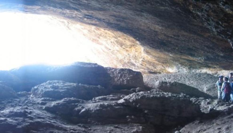 Interior de la cueva, que tiene una superficie de más de 3.000 metros cuadrados.