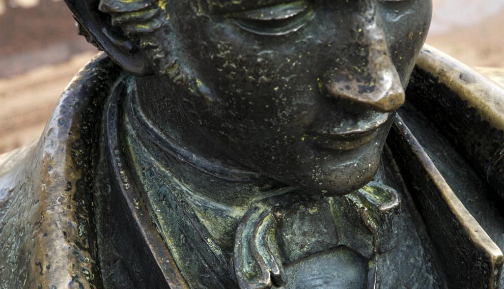 La figura, tras la limpieza.