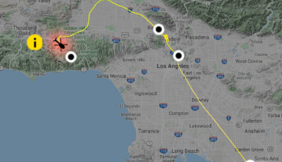 Accidente de helicóptero de Kobe Bryant