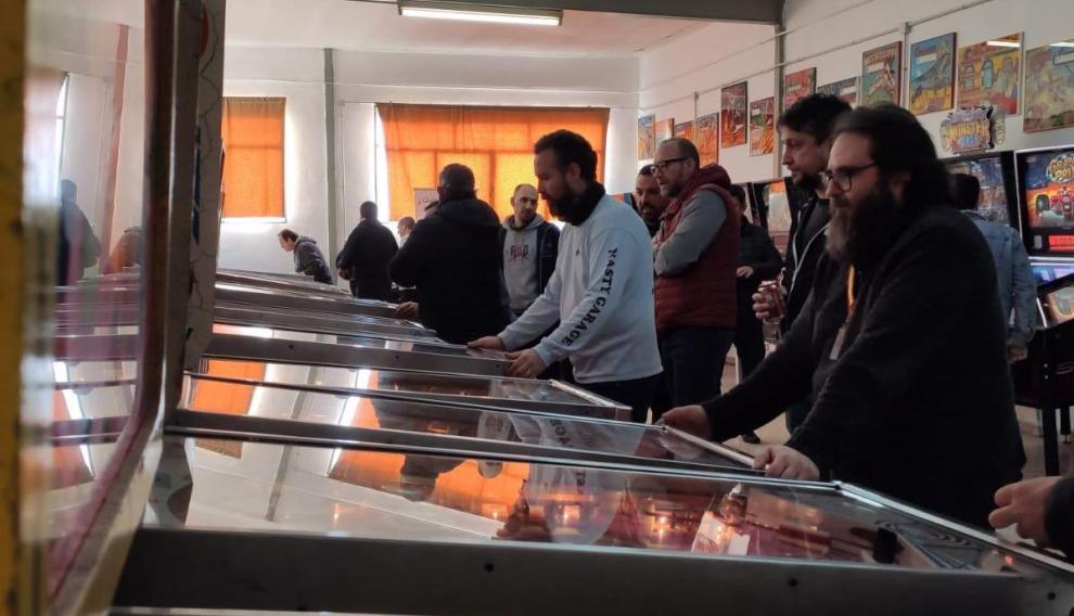El campeonato nacional de pinball celebrado en Biar, Alicante.