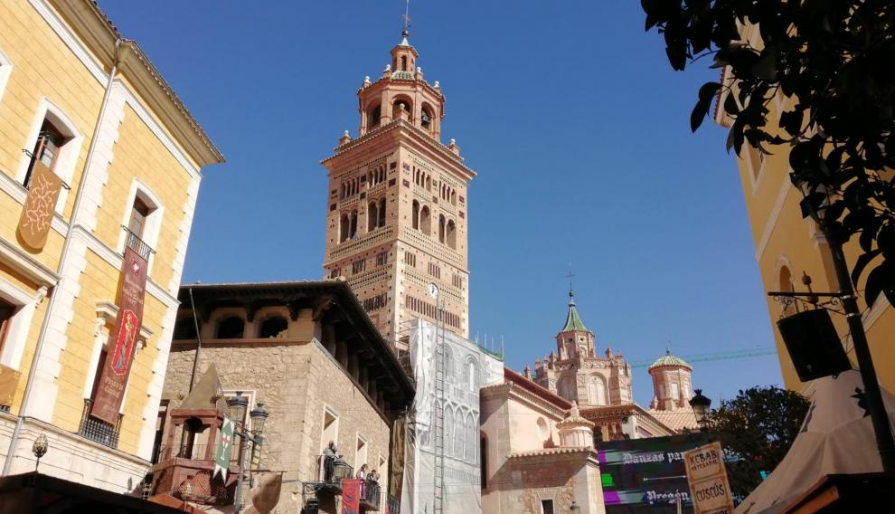 Soleado día en la magnífica villa de Teruel.