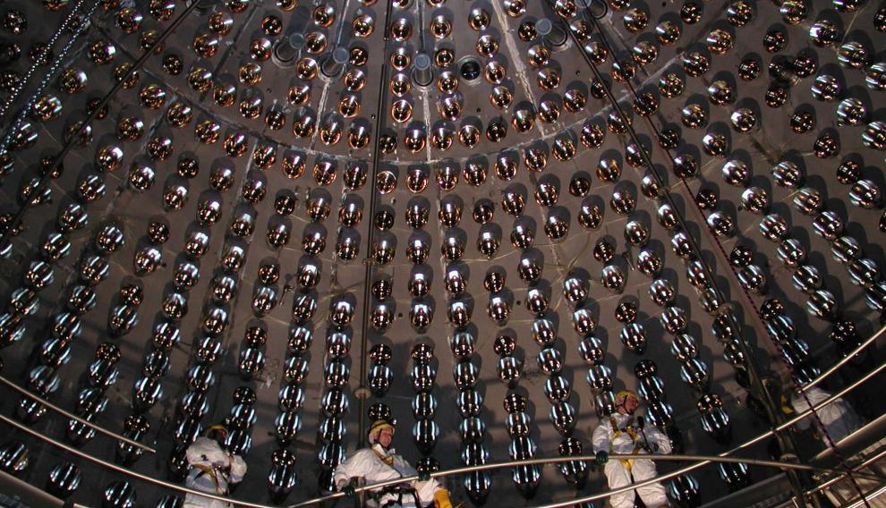 Uno de los detectores del laboratorio Andes será similar al experimento Borexino, en el Laboratorio Nacional Gran Sasso del Instituto Italiano de Física Nuclear.
