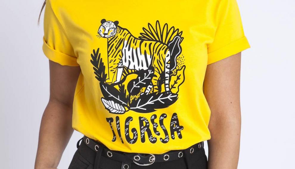 Camiseta 'Tigresa'.