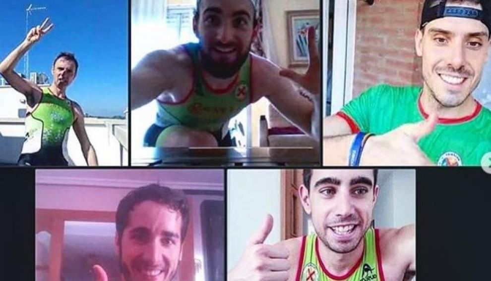 Más de 300 deportistas realizan en sus casas el Duatlón Solidario #yoentrenoencasa