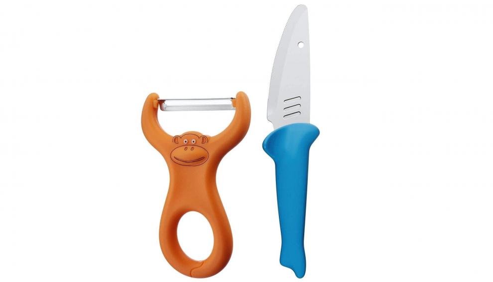 Estos utensilios son aptos para los más pequeños.