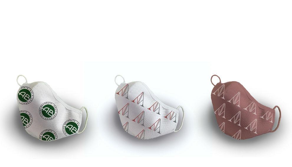 Mascarillas de diseño de QTZ Marketing.